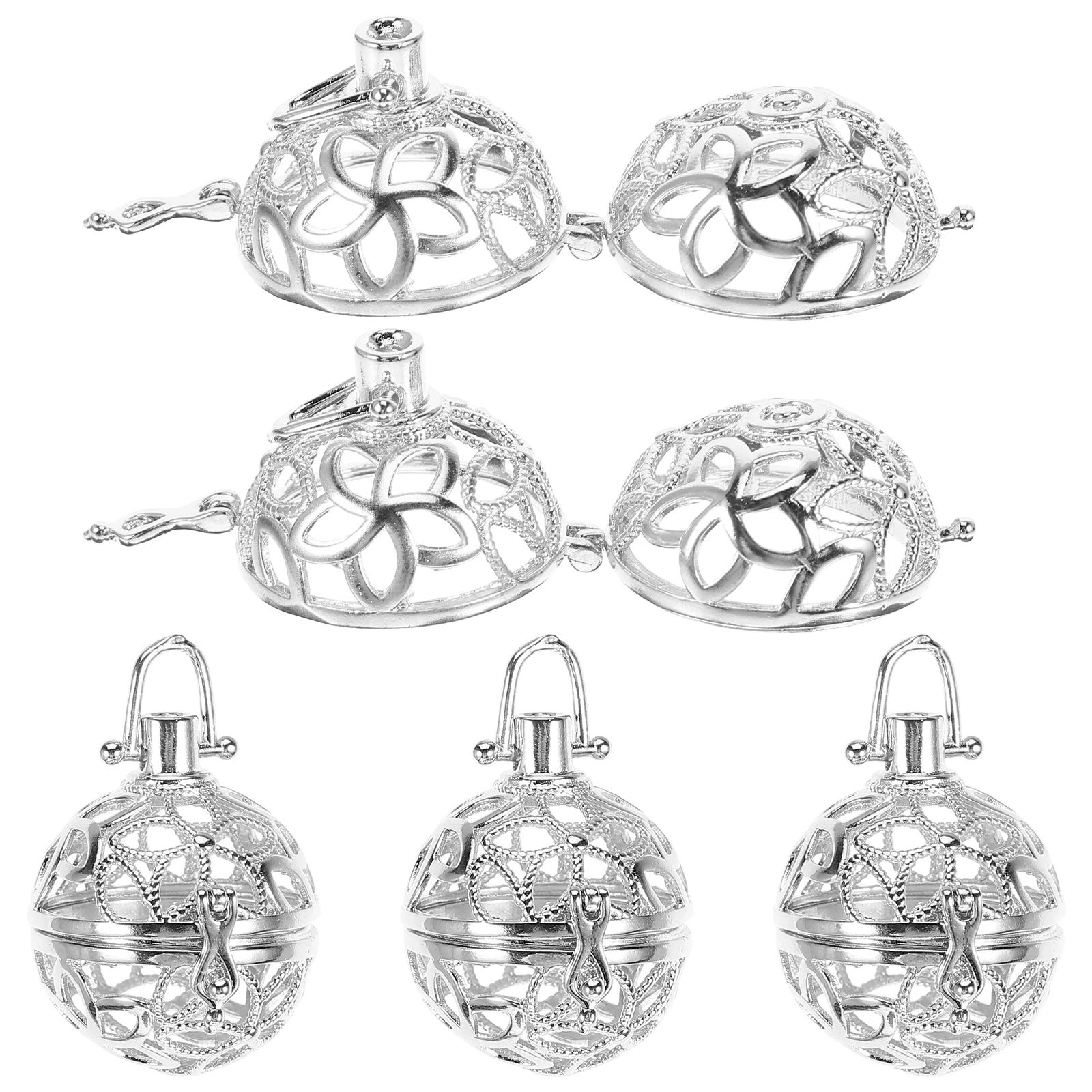5pcs Aromatherapy Pendant Essential Oil Diffuser Locket Necklace White Pregnant Woman Fashion Flower Design Changeable Balls
5pcs Aromatherapy Pendant Essential Oil Diffuser Locket Necklace White Pregnant Woman Fashion Flower Design Changeable Balls