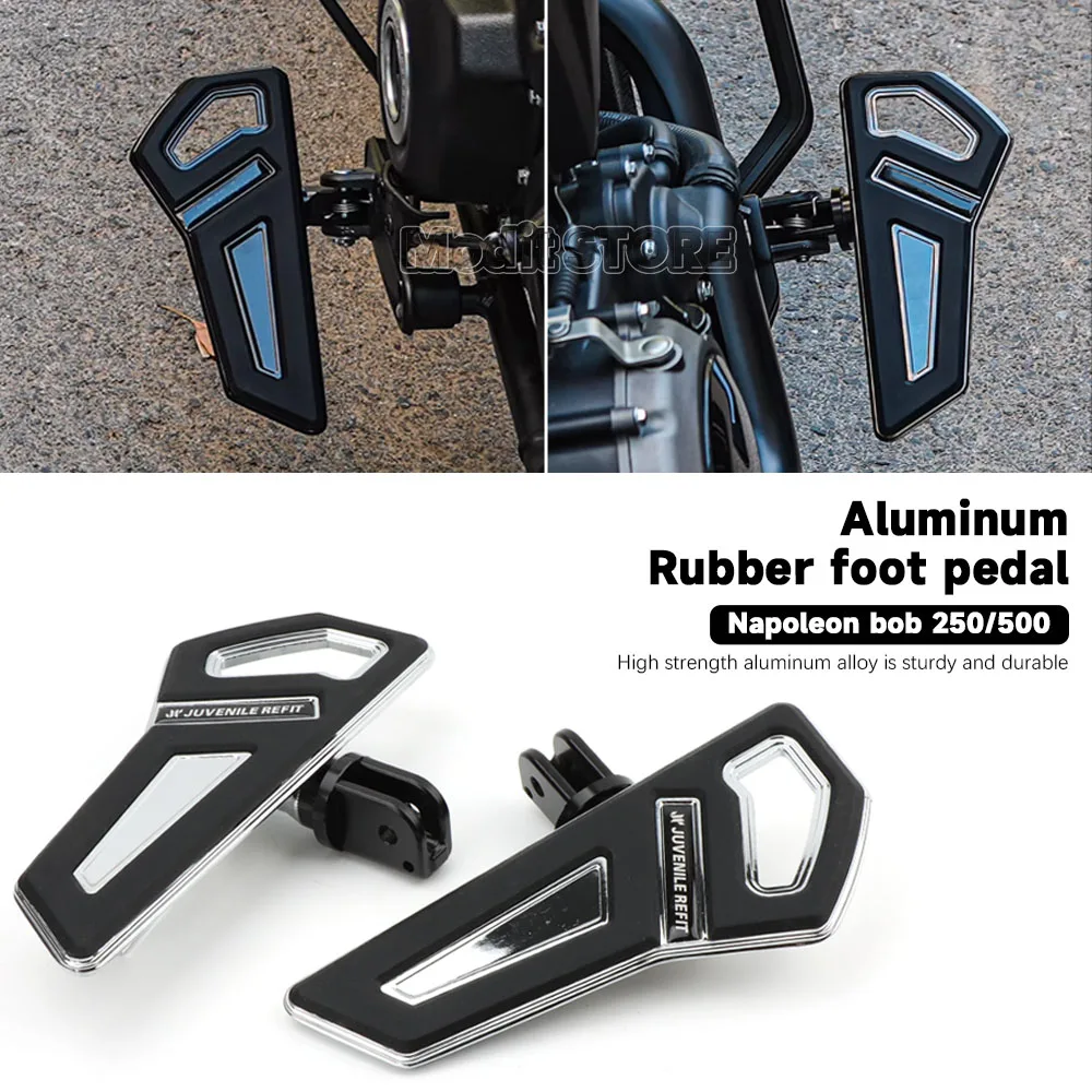 For BENDA Napoleon bob 250 Napoleon bob 500 Motorcycle Adjustable Front Footrest Rider Driver Upsized foot Pedals
For BENDA Napoleon bob 250 Napoleon bob 500 Motorcycle Adjustable Front Footrest Rider Driver Upsized foot Pedals