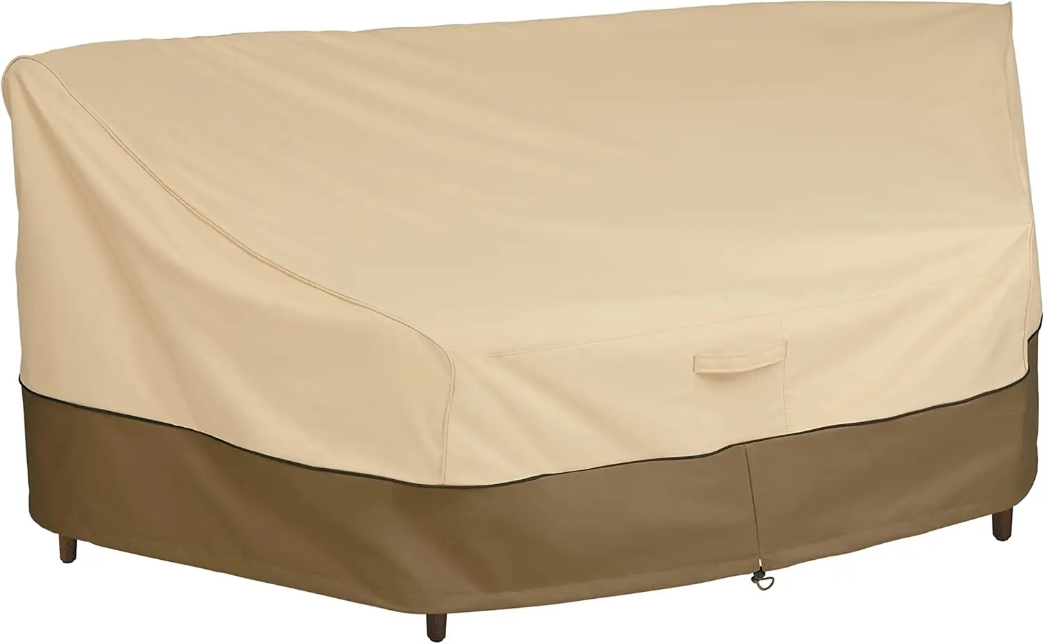 Patio Curved Sofa Sectional Cover for 46" Front x 90" Back, Heavy-Duty Outdoor Furniture Cover with Adjustable Straps
Patio Curved Sofa Sectional Cover for 46" Front x 90" Back, Heavy-Duty Outdoor Furniture Cover with Adjustable Straps