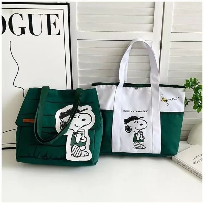 Snoopy Shoulder Bag Cartoon Canvas Tote Bag Women Casual Daily Handbag Fashion Large Capacity Shoulder Bag
Snoopy Shoulder Bag Cartoon Canvas Tote Bag Women Casual Daily Handbag Fashion Large Capacity Shoulder Bag