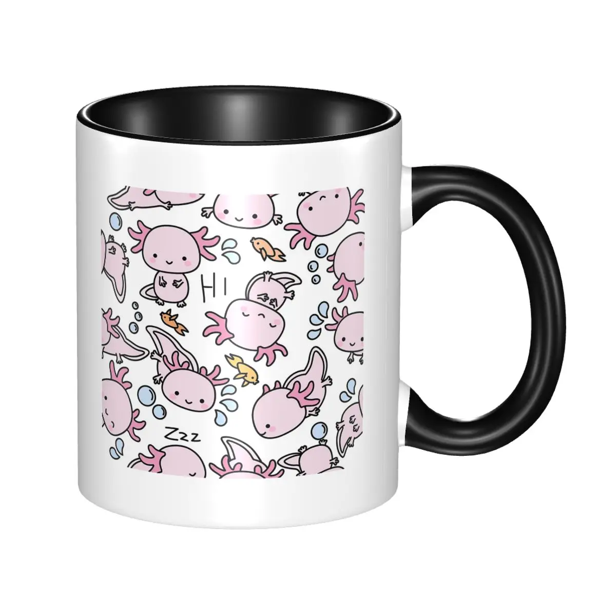 Swimmy Axolotls Mug Funny Ceramic Coffee Cups Tea Mugs Milk Cup Drinkware Gift for Woman Man
Swimmy Axolotls Mug Funny Ceramic Coffee Cups Tea Mugs Milk Cup Drinkware Gift for Woman Man