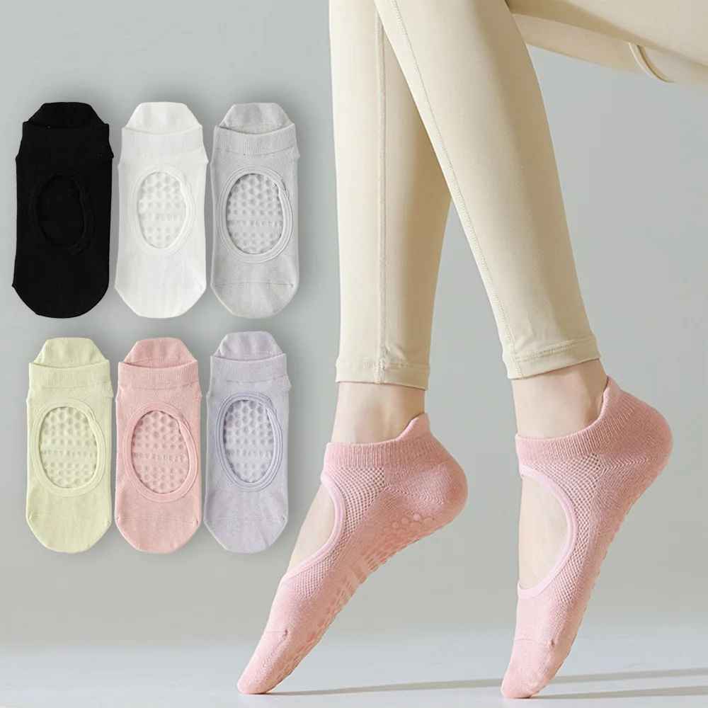 New Yoga Socks Silicone Anti Slip Professional Women's Pilates Sports Socks Women's Fitness Indoor Floor Socks White One Size
New Yoga Socks Silicone Anti Slip Professional Women's Pilates Sports Socks Women's Fitness Indoor Floor Socks White One Size