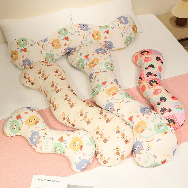 Cute Cartoon Print Cooling Ice Silk Body Pillow, S Curve Full Length Leg Hugging Support Pillow, for gifts.
Cute Cartoon Print Cooling Ice Silk Body Pillow, S Curve Full Length Leg Hugging Support Pillow, for gifts.