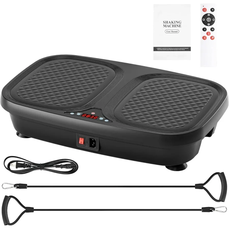 Vibration Plate Exercise Machine for Home Gym - Full Body Workout Equipment for Weight Loss Toning Cardio Fitness Lymphatic Dra
Vibration Plate Exercise Machine for Home Gym - Full Body Workout Equipment for Weight Loss Toning Cardio Fitness Lymphatic Dra