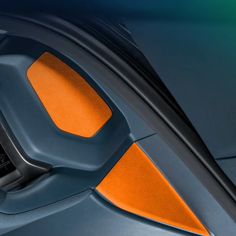 Для Changan DEEPAL G318 2024-2025: Декоративная наклейка из замши на боковую панель приборов, аксессуары для модификации интерьера автомобиля
Для Changan DEEPAL G318 2024-2025: Декоративная наклейка из замши на боковую панель приборов, аксессуары для модификации интерьера автомобиля