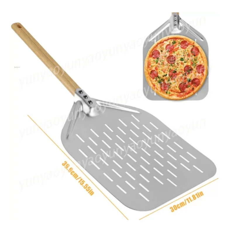 Aluminium Alloy Pizza Shovel with Wood Handle Non- Pe
Aluminium Alloy Pizza Shovel with Wood Handle Non- Pe
