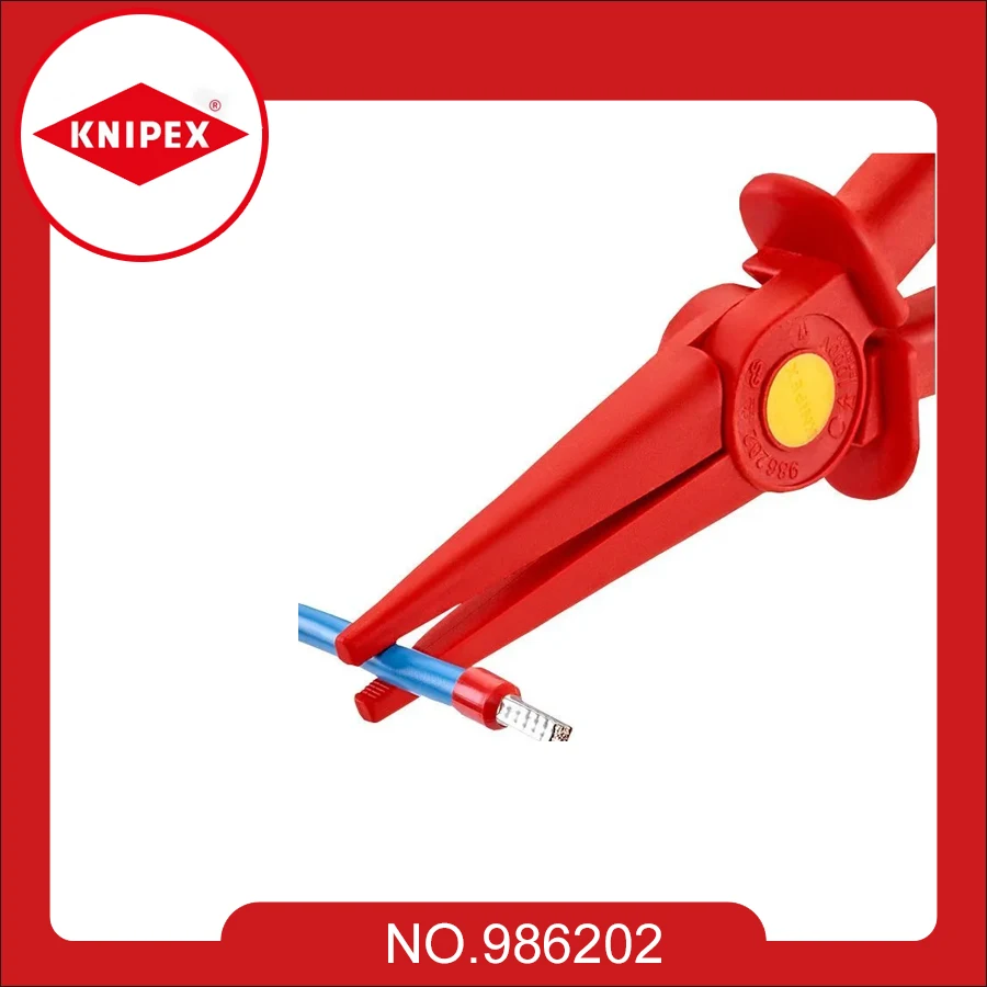 98 62 02 KNIPEX Tools 1000V Insulated Snipe Long Nose Flat Nose Plastic Pliers Hand Tool
98 62 02 KNIPEX Tools 1000V Insulated Snipe Long Nose Flat Nose Plastic Pliers Hand Tool
