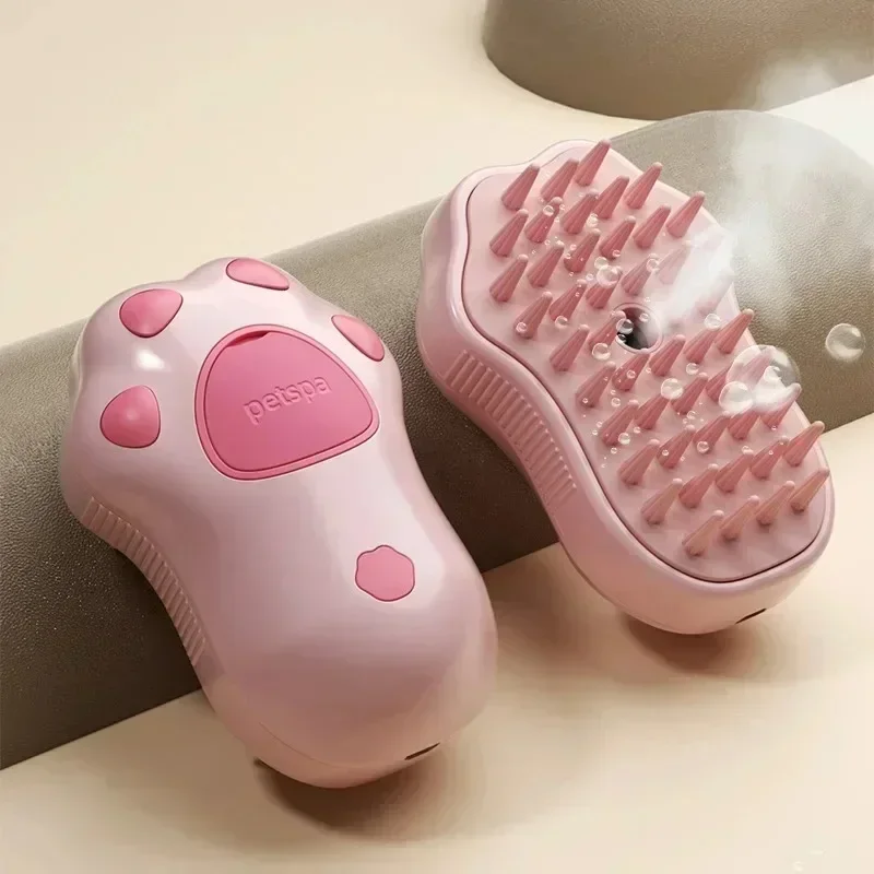 3 in 1 Pet Brush Cat Steam Brush Comb Dog Brush Electric Spray Cat Hair Brushes Massage Pet Grooming Hair Removal Combs
3 in 1 Pet Brush Cat Steam Brush Comb Dog Brush Electric Spray Cat Hair Brushes Massage Pet Grooming Hair Removal Combs