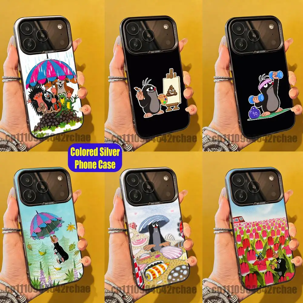 For Cartoon L-Little Mole Phone Case iPhone 15,17,11,14,13,16,12,E,Max,Plus,Air,Pro,Mini Custom Color Silver Cover
For Cartoon L-Little Mole Phone Case iPhone 15,17,11,14,13,16,12,E,Max,Plus,Air,Pro,Mini Custom Color Silver Cover