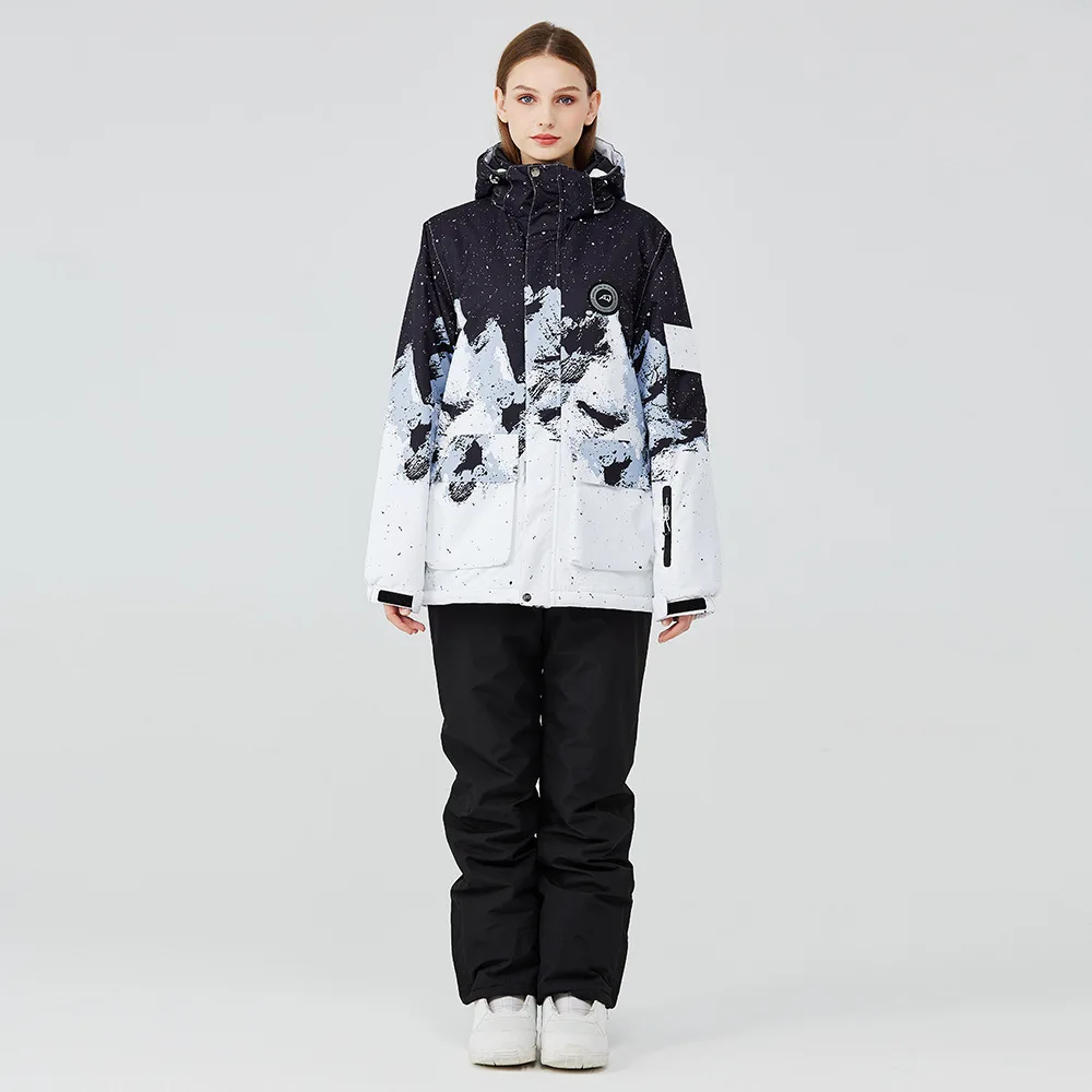Ski Suit Women's and Men's Set Winter Outdoor Ski Clothes Single Board Double Board Ski Suit Set New Style
Ski Suit Women's and Men's Set Winter Outdoor Ski Clothes Single Board Double Board Ski Suit Set New Style