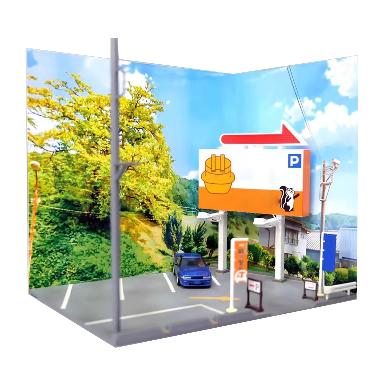 1:64 Scale for Initial D TOFU Kamameshi Remote Contol LED Scene for Car PARKING LOT Layout Collection Toy Children's Day gifts
1:64 Scale for Initial D TOFU Kamameshi Remote Contol LED Scene for Car PARKING LOT Layout Collection Toy Children's Day gifts