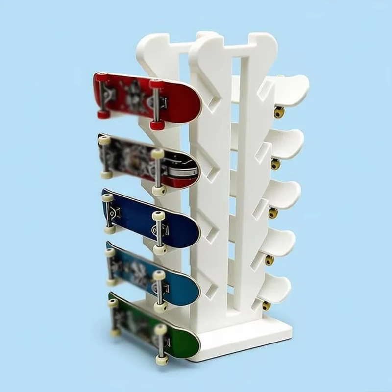 1Pc Home Desk Skateboard Decorative Stand Mini Finger Skateboard Display Rack Five Layer Finger Skateboard Organizer Hanger
1Pc Home Desk Skateboard Decorative Stand Mini Finger Skateboard Display Rack Five Layer Finger Skateboard Organizer Hanger