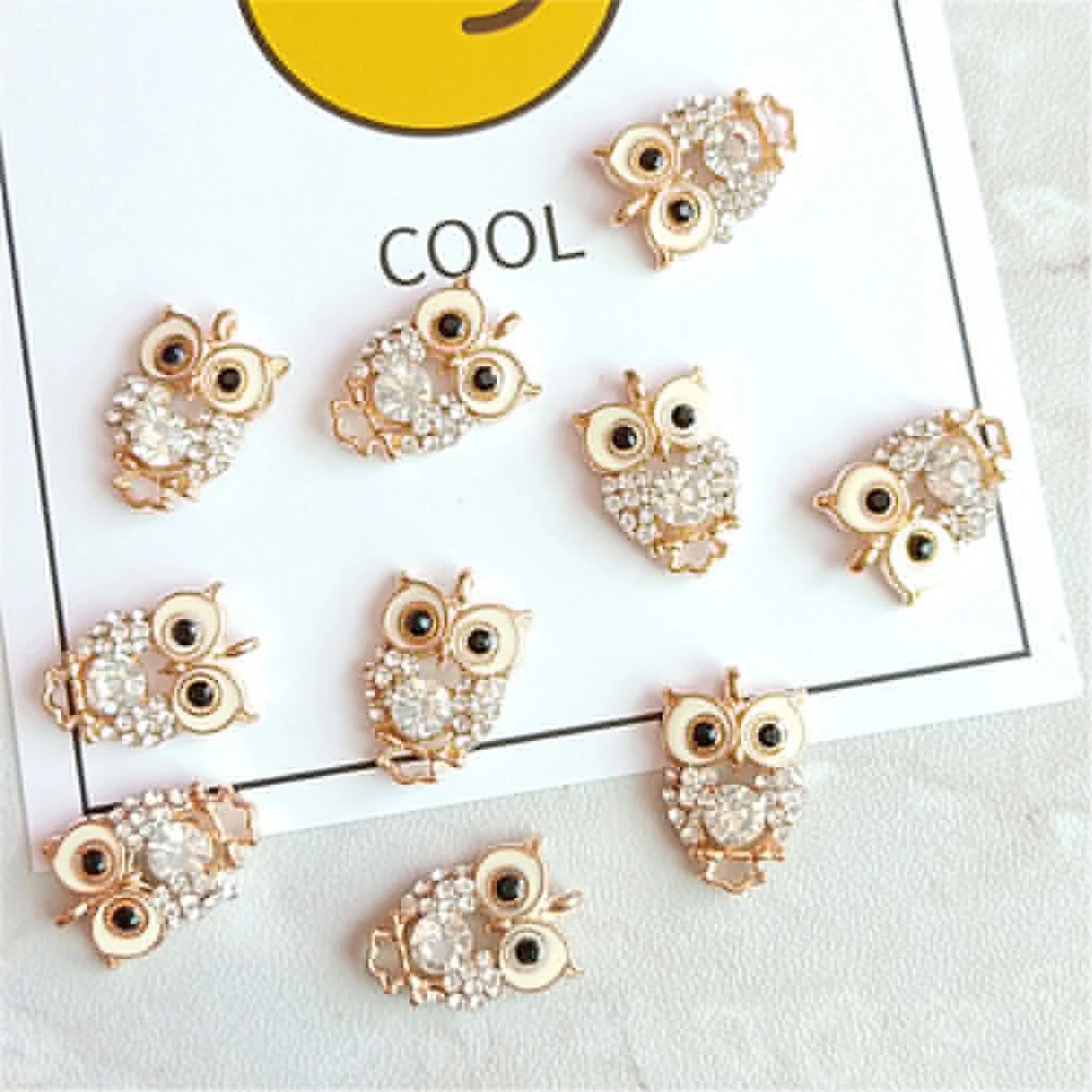 10 Pcs Owl Pendant Charm Cute Bracelets Necklace Making Alloy Jewelry DIY Accessories Creative Gifts Unique Shape Design Fashion
10 Pcs Owl Pendant Charm Cute Bracelets Necklace Making Alloy Jewelry DIY Accessories Creative Gifts Unique Shape Design Fashion