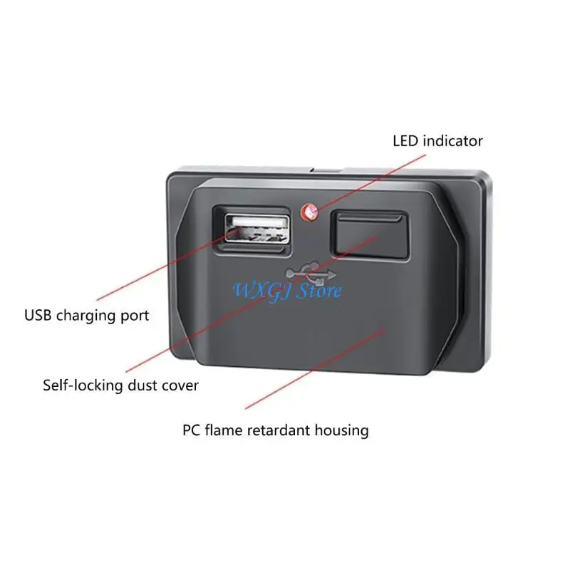 37JE Twin USB 12V Panel Car Chargers Socket 3.1A 12V/24V USB Chargers Outlet for RVs
37JE Twin USB 12V Panel Car Chargers Socket 3.1A 12V/24V USB Chargers Outlet for RVs