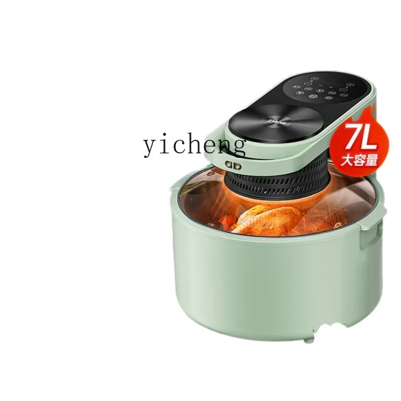 Air Fryer New Large Capacity Visual Flip-Free Multi-Function Far Infrared Rotating Cage Deep Frying Pan
Air Fryer New Large Capacity Visual Flip-Free Multi-Function Far Infrared Rotating Cage Deep Frying Pan