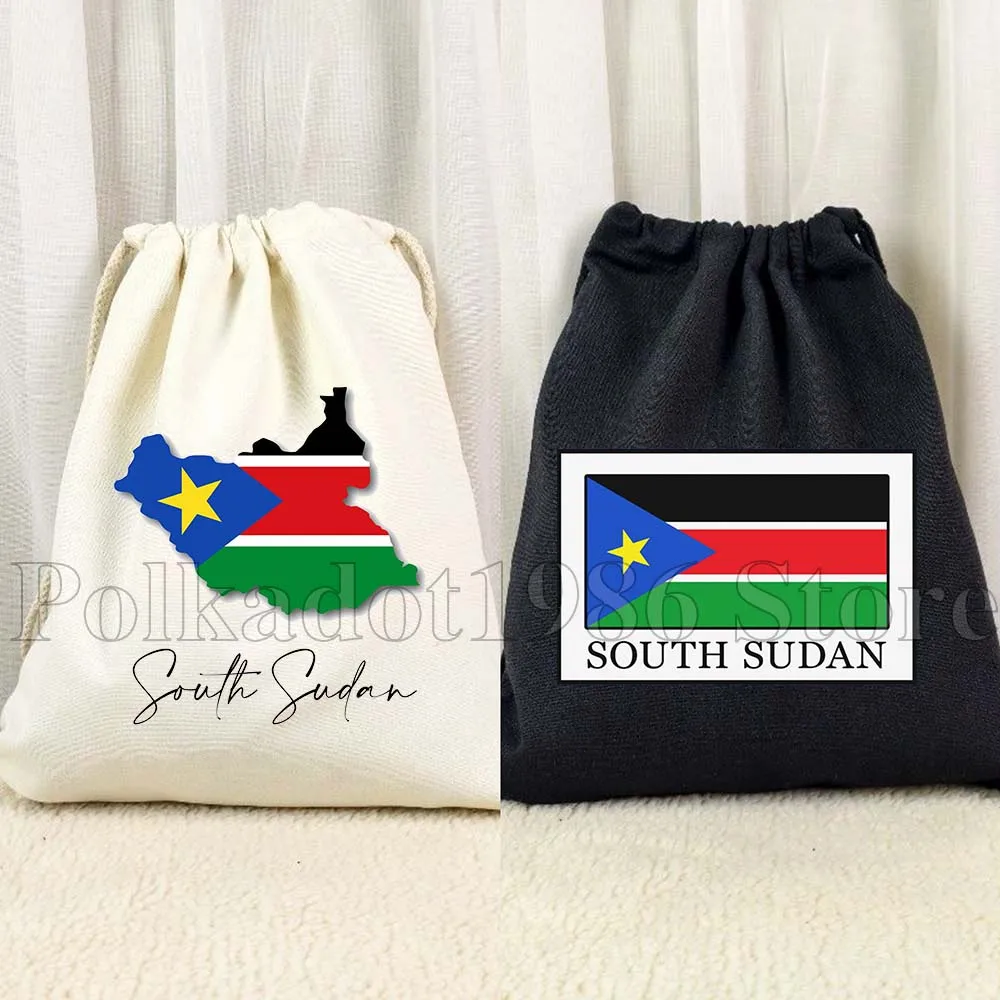 South Sudan Flag Map Sudanese Canvas Drawstring Bags Soccer Backpack Cotton Gym Sackpack Gifts String Bag for Hiking Sports Yoga
South Sudan Flag Map Sudanese Canvas Drawstring Bags Soccer Backpack Cotton Gym Sackpack Gifts String Bag for Hiking Sports Yoga