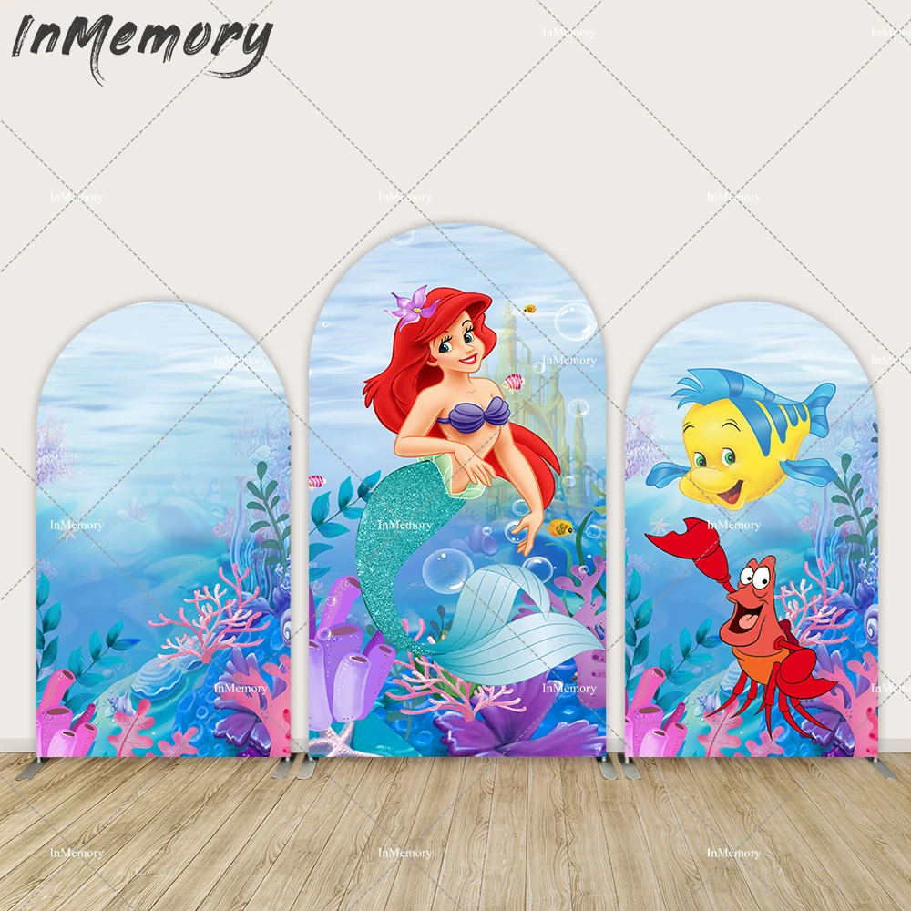 Little Mermaid Birthday Arch Backdrop Cover Undersea Priness Birthday Party Decoration Girls Baby Shower Photo Background
Little Mermaid Birthday Arch Backdrop Cover Undersea Priness Birthday Party Decoration Girls Baby Shower Photo Background