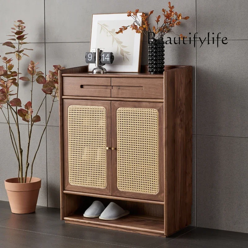 Muebles para hogar Простой шкаф для прихожей из массива черного ореха, шкаф для хранения большой емкости
Muebles para hogar Простой шкаф для прихожей из массива черного ореха, шкаф для хранения большой емкости