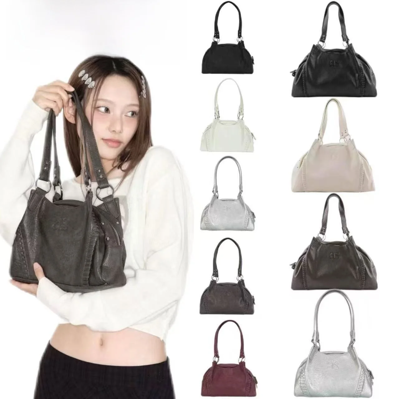 Asn Wanderlust Leather Surface Motorcycle Bag Large Capaci Single oulder Bag for Bloggers Briti Sle Ladies Handbag
Asn Wanderlust Leather Surface Motorcycle Bag Large Capaci Single oulder Bag for Bloggers Briti Sle Ladies Handbag