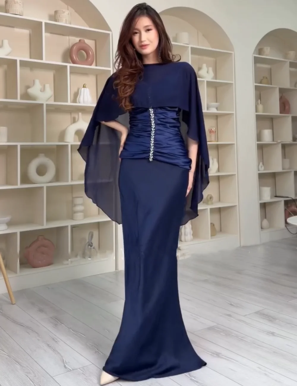 Customized Simple Charmeuse Sequined Pattern Mermaid V-neck Long Bespoke Occasion Evening Dresses Fashion
Customized Simple Charmeuse Sequined Pattern Mermaid V-neck Long Bespoke Occasion Evening Dresses Fashion
