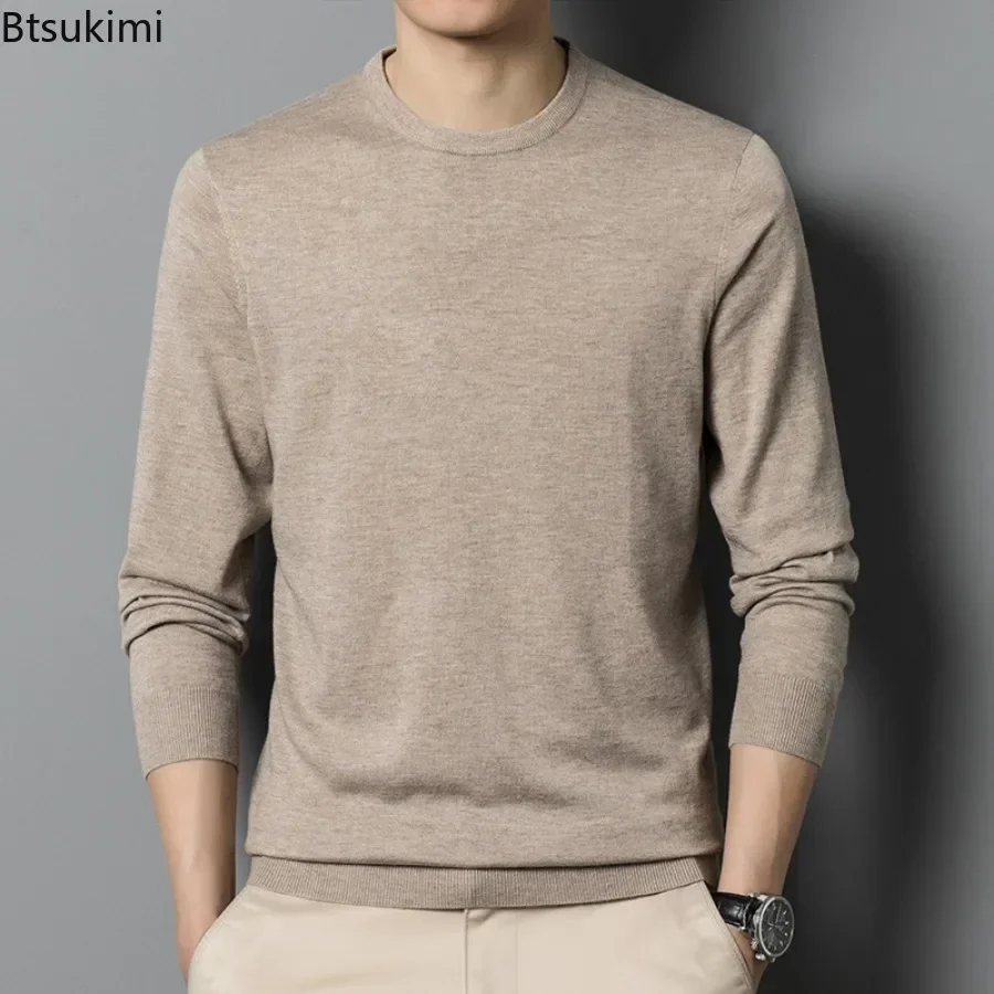 2024 Men's Knitted Sweaters Fashion Solid Long Sleeve O-neck Formal Business Office Tops Thin Knit Pullovers Man Casual Sweaters
2024 Men's Knitted Sweaters Fashion Solid Long Sleeve O-neck Formal Business Office Tops Thin Knit Pullovers Man Casual Sweaters