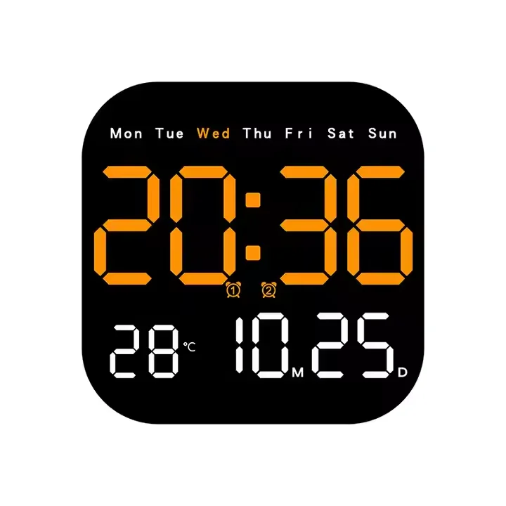 Hot Selling Multi-functional Remote Controlled LED Electronic Clock Fresh Wall Table Clock Hanging Standing Dual Purpose Clock
Hot Selling Multi-functional Remote Controlled LED Electronic Clock Fresh Wall Table Clock Hanging Standing Dual Purpose Clock