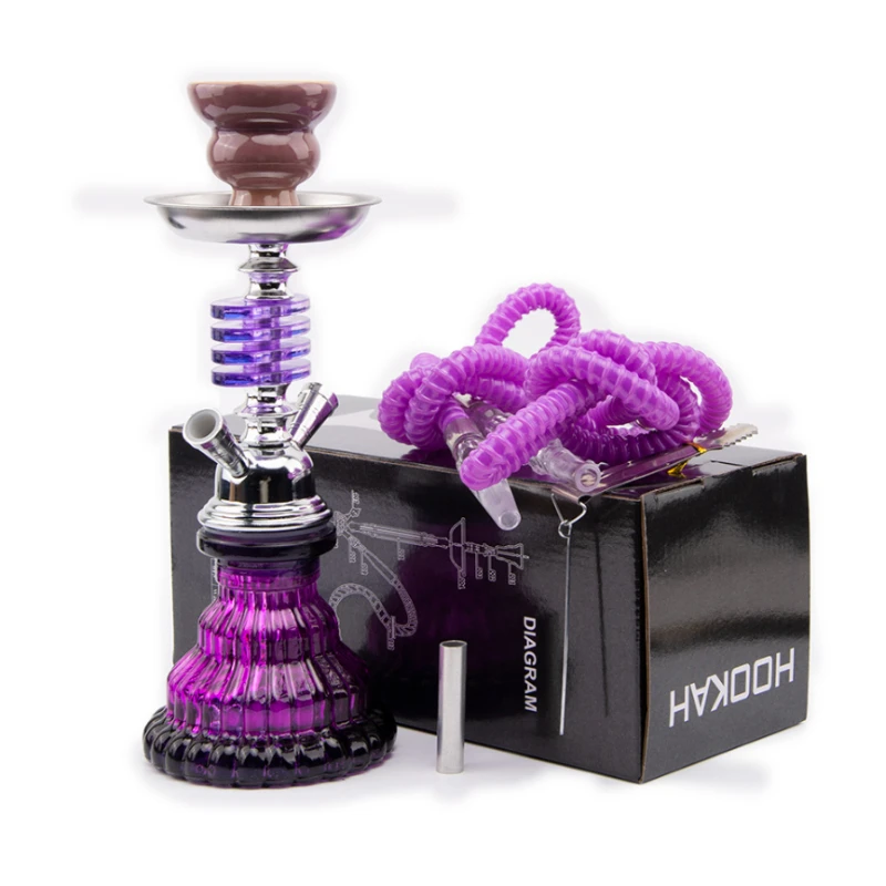 Glass Ceramic 4 Layer Shisha Kit Dual Pipe Purple Appearance Portable Travel Club Bar Users Arabian Luxury Decor
Glass Ceramic 4 Layer Shisha Kit Dual Pipe Purple Appearance Portable Travel Club Bar Users Arabian Luxury Decor