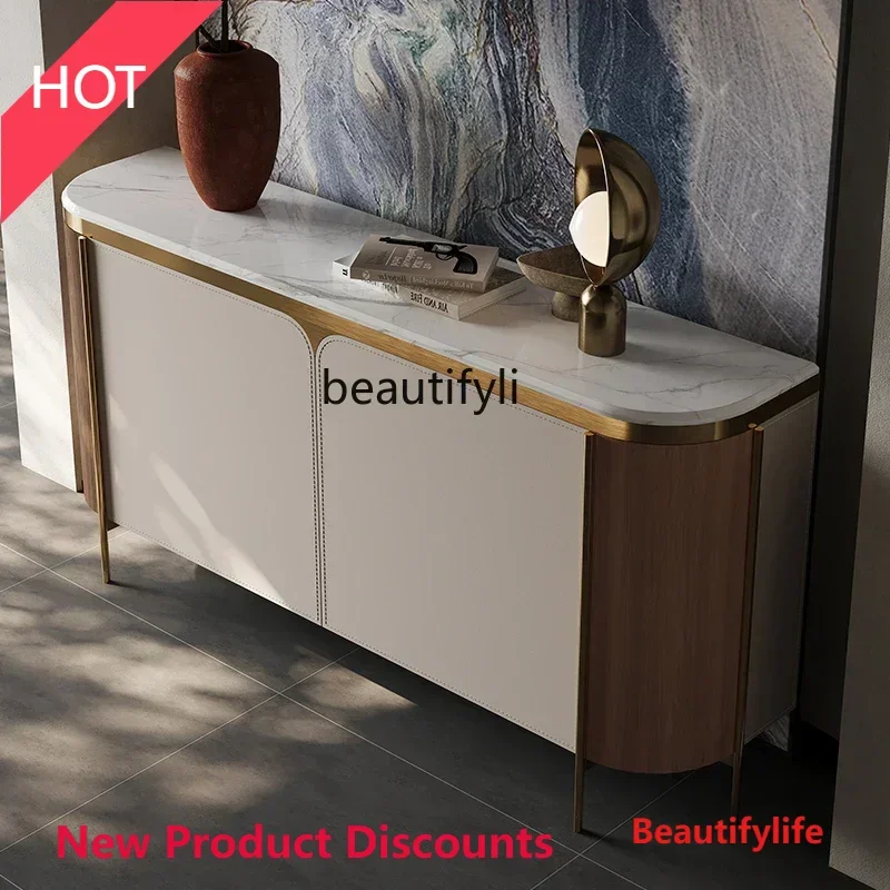 E46 Marble entrance cabinet Modern simple dining side cabinet Italian entry living room entrance partition decorative cabi
E46 Marble entrance cabinet Modern simple dining side cabinet Italian entry living room entrance partition decorative cabi