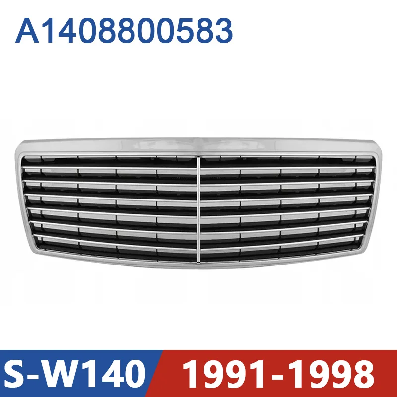 for 1991-1998 W140 Mercedes Benz S-Class S280 S300 S320 S350 S500 S600 Upper Bumper Hood Mesh Front Grill Grille 1408800583
for 1991-1998 W140 Mercedes Benz S-Class S280 S300 S320 S350 S500 S600 Upper Bumper Hood Mesh Front Grill Grille 1408800583