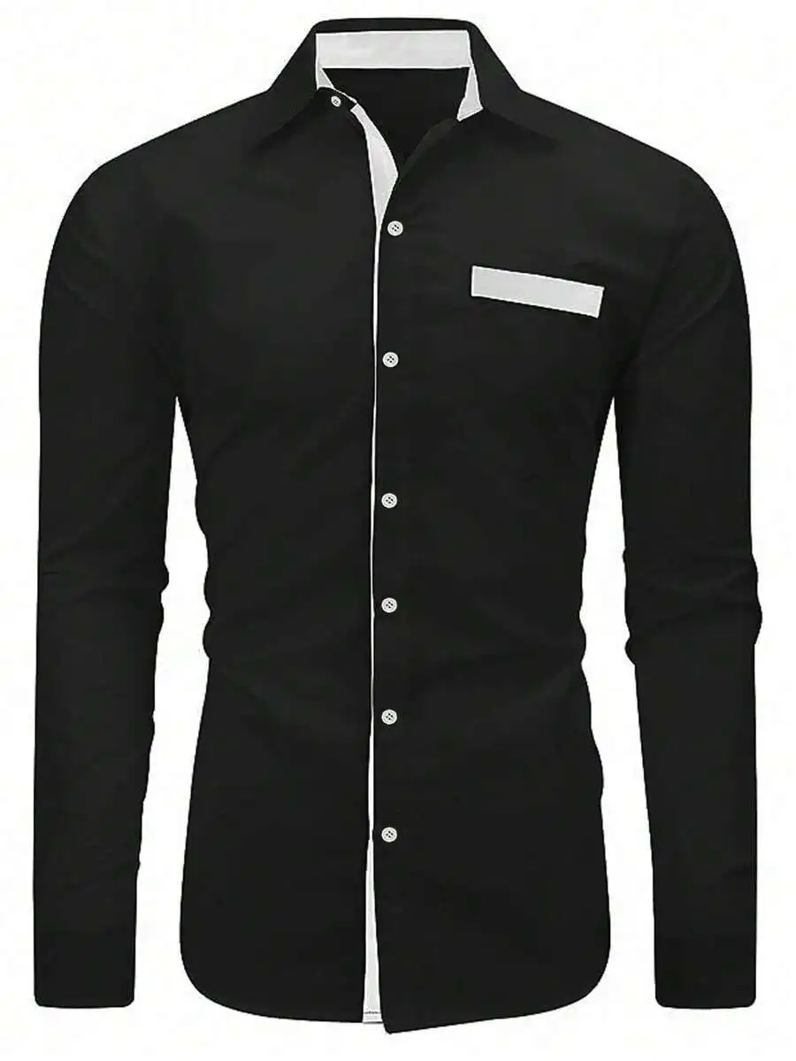 Mens Solid Cotton Blend Regular Fit Full Sleeve Casual Shirt
Mens Solid Cotton Blend Regular Fit Full Sleeve Casual Shirt