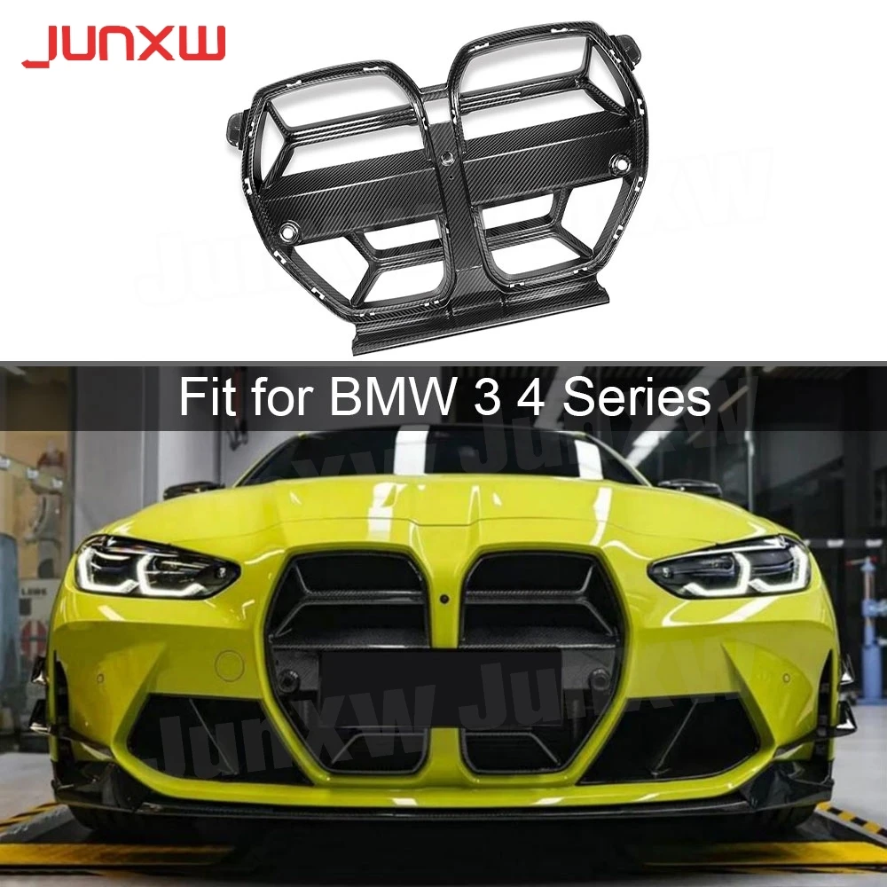 Front Bumper Grille For BMW 2021+ M3 G80 M4 G82 G83 2021+ Front Racing Grille Trim Cover Without ACC Dry Carbon Fiber FRP
Front Bumper Grille For BMW 2021+ M3 G80 M4 G82 G83 2021+ Front Racing Grille Trim Cover Without ACC Dry Carbon Fiber FRP