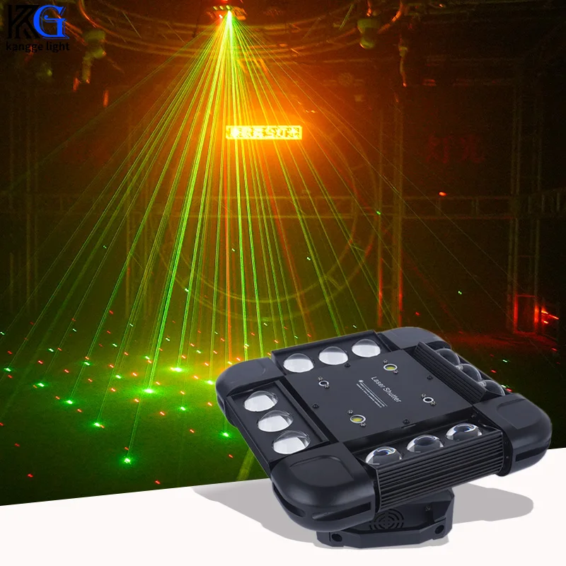 Новый 12 шт. RGB паук лазерный свет светодиодный луч дискотека проектор сценический свет 3в1 стробоскоп движущаяся головка управление DMX для барной вечеринки
Новый 12 шт. RGB паук лазерный свет светодиодный луч дискотека проектор сценический свет 3в1 стробоскоп движущаяся головка управление DMX для барной вечеринки