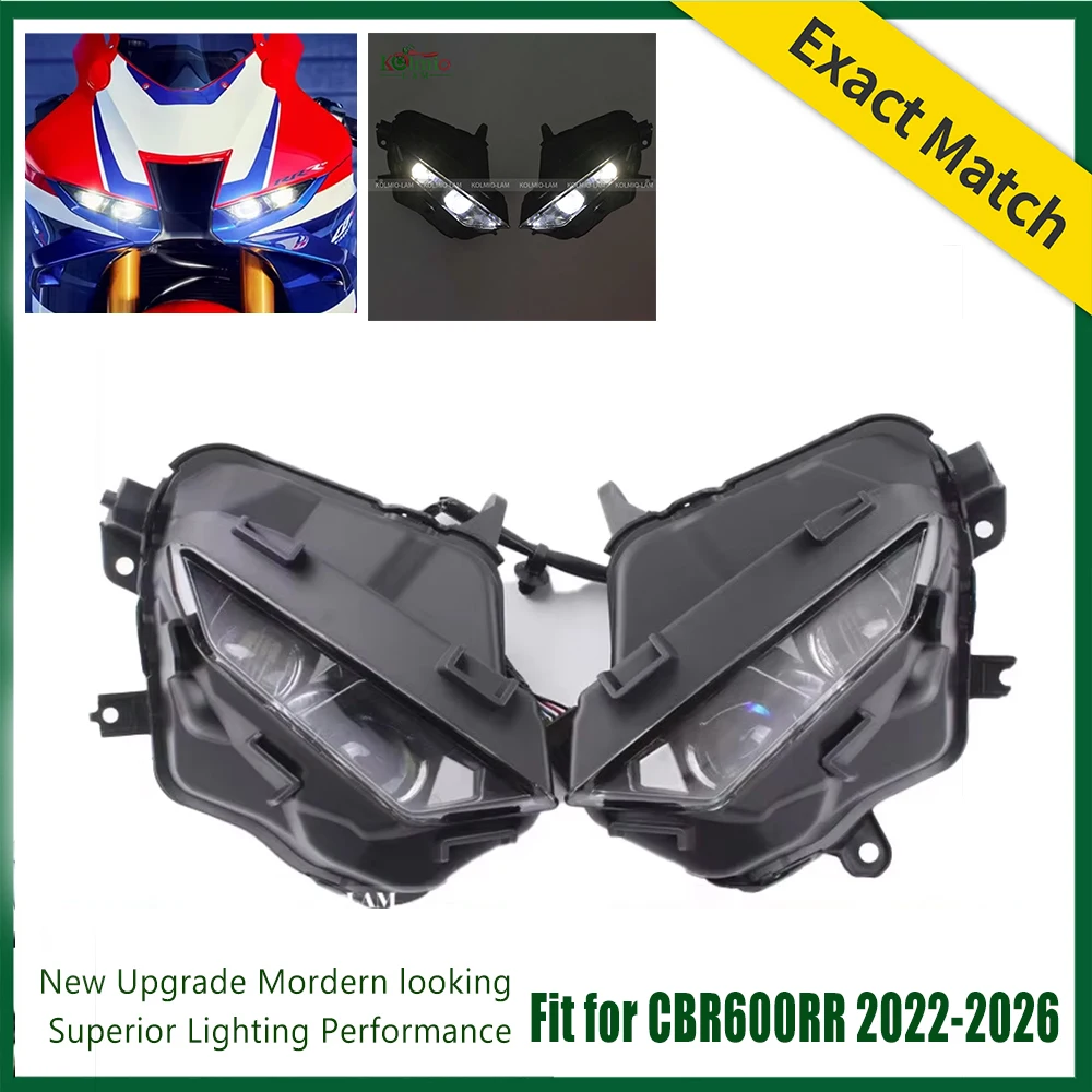 Fit For 2021 - 2026 Honda CBR1000RR SP FIREBLADE Motorcycle HeadLight Assembly Headlamp CBR1000RR-R 2025 2024 2023 2022 Light
Fit For 2021 - 2026 Honda CBR1000RR SP FIREBLADE Motorcycle HeadLight Assembly Headlamp CBR1000RR-R 2025 2024 2023 2022 Light