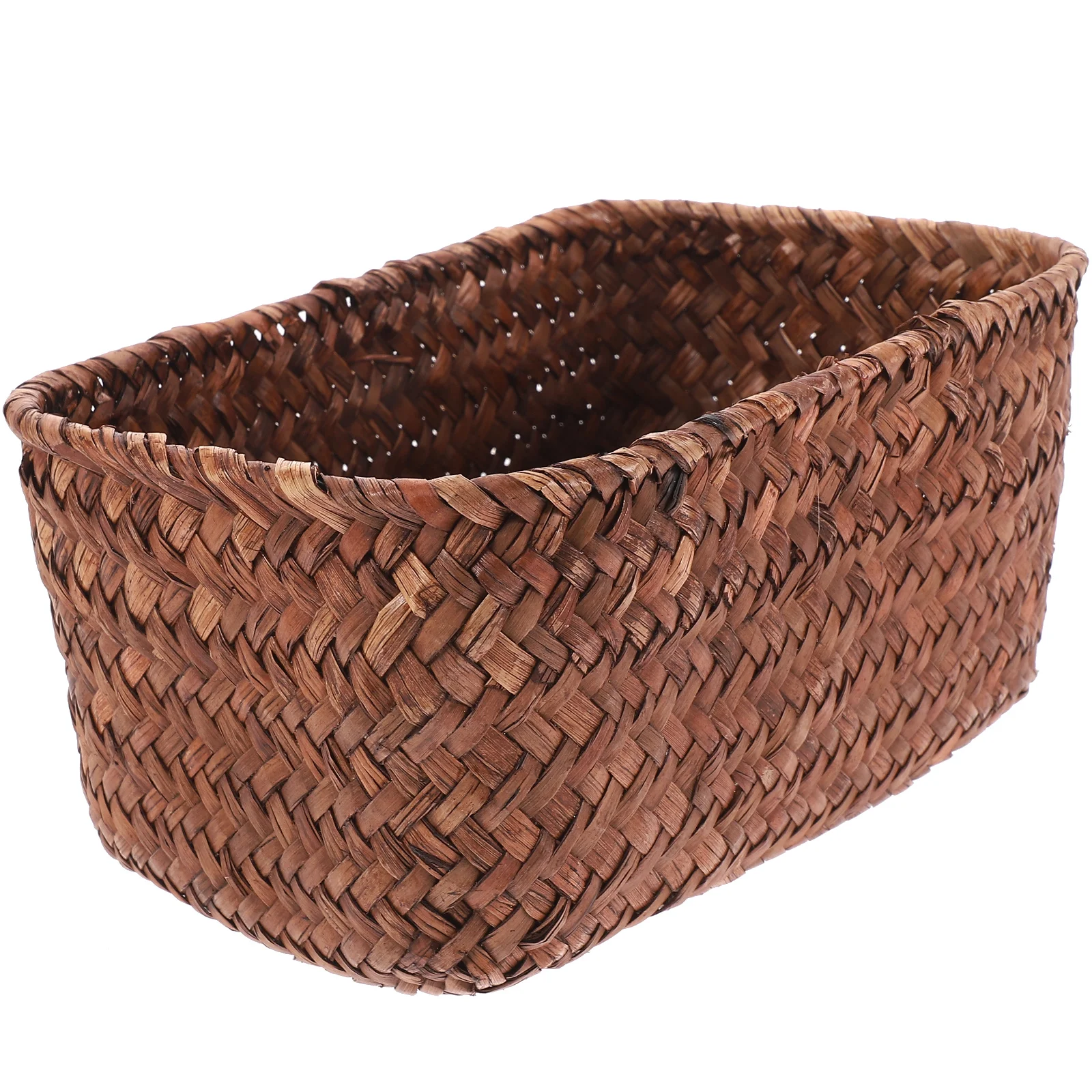 Rattan Desktop Storage Basket Coffee Color Hand Woven Seaweed Tray Organizer Portable Compact Home Use Storage Container
Rattan Desktop Storage Basket Coffee Color Hand Woven Seaweed Tray Organizer Portable Compact Home Use Storage Container