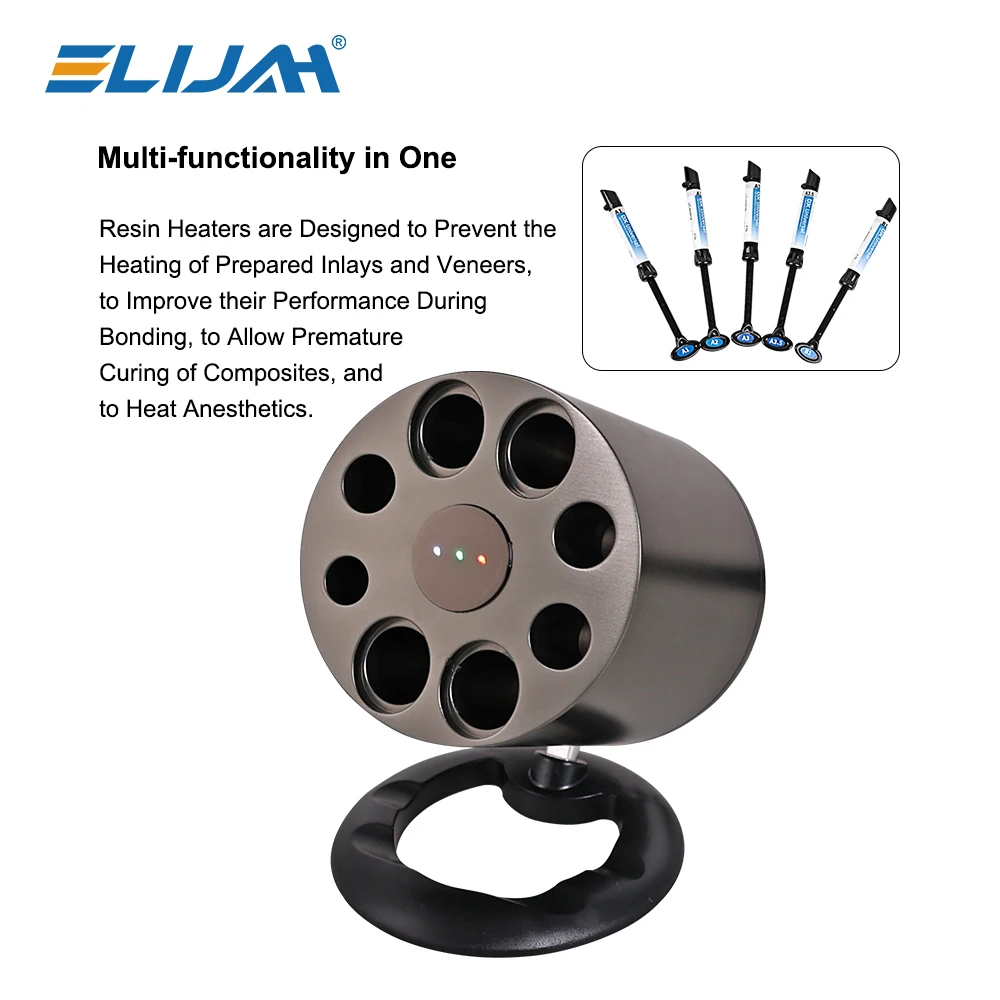 ELIJAH Dental AR Resin Heating Composite Material Softener Warmer Dentist Material Warmer Equipment Dental Tools Oral Instrument
ELIJAH Dental AR Resin Heating Composite Material Softener Warmer Dentist Material Warmer Equipment Dental Tools Oral Instrument