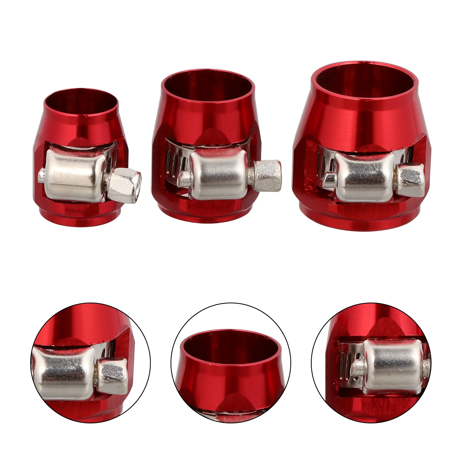 3 Pcs Tube Trimmer Clips Water Line Clamp Repair Hose End Gasoline Dresser Aluminum Alloy Car Accessories
3 Pcs Tube Trimmer Clips Water Line Clamp Repair Hose End Gasoline Dresser Aluminum Alloy Car Accessories