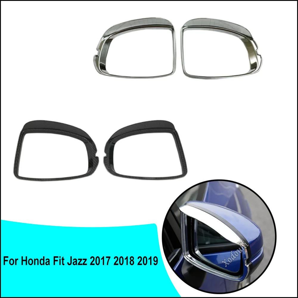 For Honda Fit Jazz 2017 2018 2019 Car Rear Rearview Side Glass Mirror Trim Frame Rain Shield Sun Visor Shade Sticks Eyebrow 2pcs
For Honda Fit Jazz 2017 2018 2019 Car Rear Rearview Side Glass Mirror Trim Frame Rain Shield Sun Visor Shade Sticks Eyebrow 2pcs