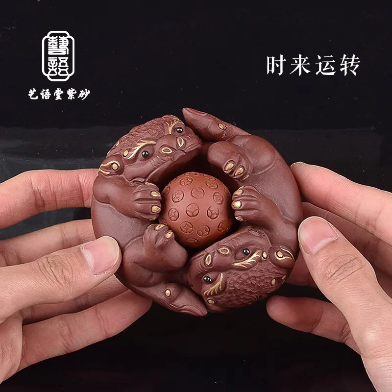 Purple Clay Tea Pets Attract Wealth, U Can Be Raised, High-Quality Handmade Plates, Playing, Pets, Ornaments,
Purple Clay Tea Pets Attract Wealth, U Can Be Raised, High-Quality Handmade Plates, Playing, Pets, Ornaments,