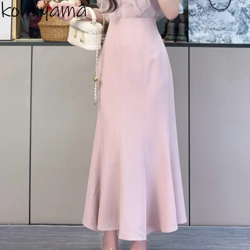 Irregular Bodycon Mermaid Skirts High Waist Trumpet Skirt Japan Ruffles Ropa Mujer Fashion Faldas 2025 Summer Woman Clothing
Irregular Bodycon Mermaid Skirts High Waist Trumpet Skirt Japan Ruffles Ropa Mujer Fashion Faldas 2025 Summer Woman Clothing