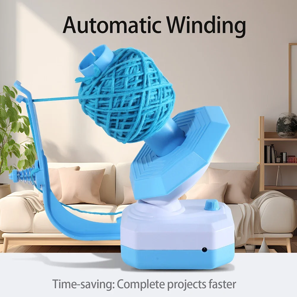 Automatic Electric Yarn Winder With 10oz Capacity Woolen Ball Sorting And Winding Tool Portable DIY Knitting Tools
Automatic Electric Yarn Winder With 10oz Capacity Woolen Ball Sorting And Winding Tool Portable DIY Knitting Tools