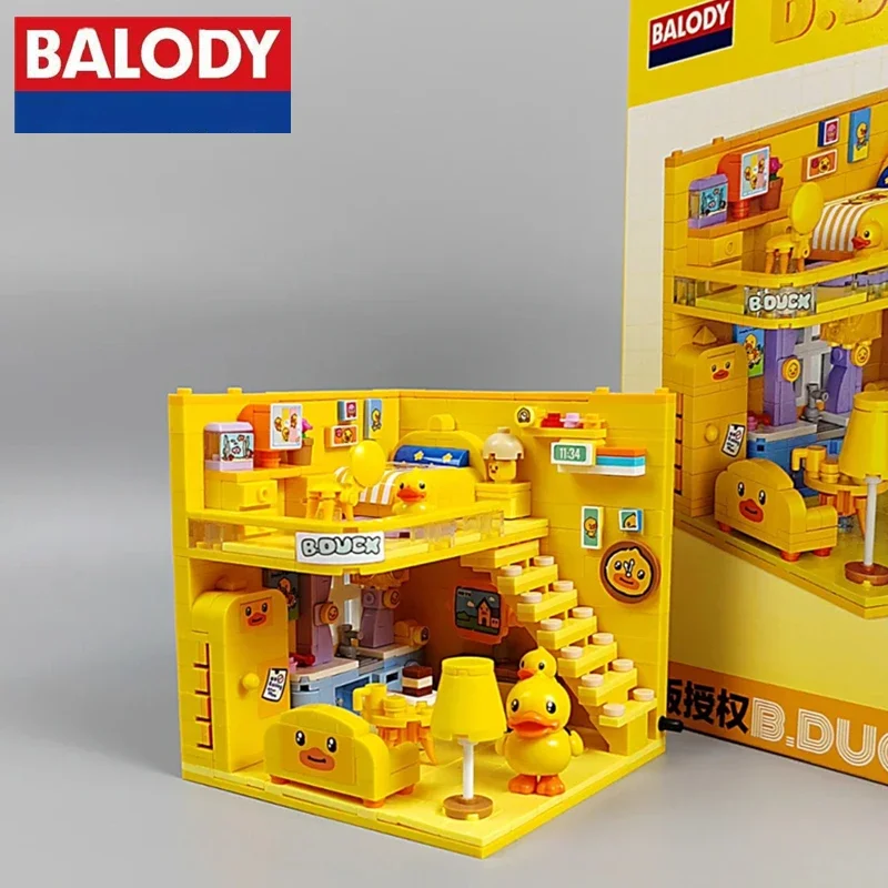 Конструктор квартиры BALODY B.Duck, собранная модель уличного вида, кавайная анимация, периферийная девушка, подарок на день рождения
Конструктор квартиры BALODY B.Duck, собранная модель уличного вида, кавайная анимация, периферийная девушка, подарок на день рождения