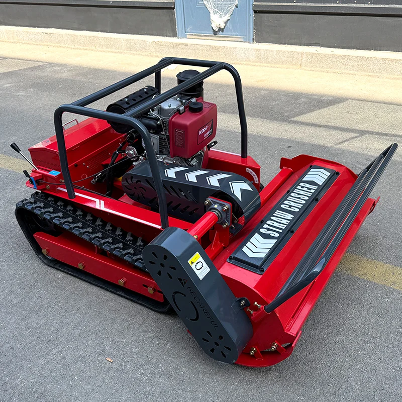 Customized Flail Crawler Robot Remote Control Grass Cutting Machine Flail Mower
Customized Flail Crawler Robot Remote Control Grass Cutting Machine Flail Mower