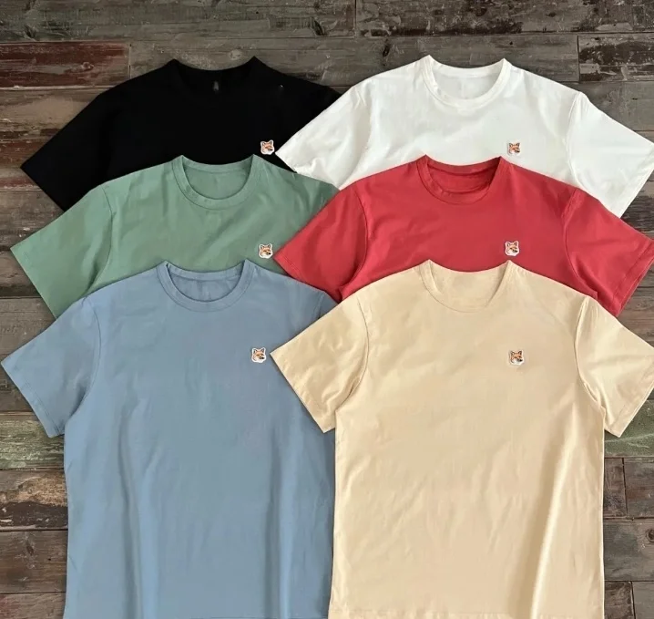Men's and Women's Short-sleeved T-shirts, Pure Cotton, Luxurious, High Quality, Fox Print, Brand, Summer
Men's and Women's Short-sleeved T-shirts, Pure Cotton, Luxurious, High Quality, Fox Print, Brand, Summer