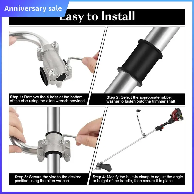 AD23-Trimmer Grip With Trimmer Shoulder Harness String Trimmer Handle Lawn Trimmer Handle Grips Weed Eater Handle Extension
AD23-Trimmer Grip With Trimmer Shoulder Harness String Trimmer Handle Lawn Trimmer Handle Grips Weed Eater Handle Extension