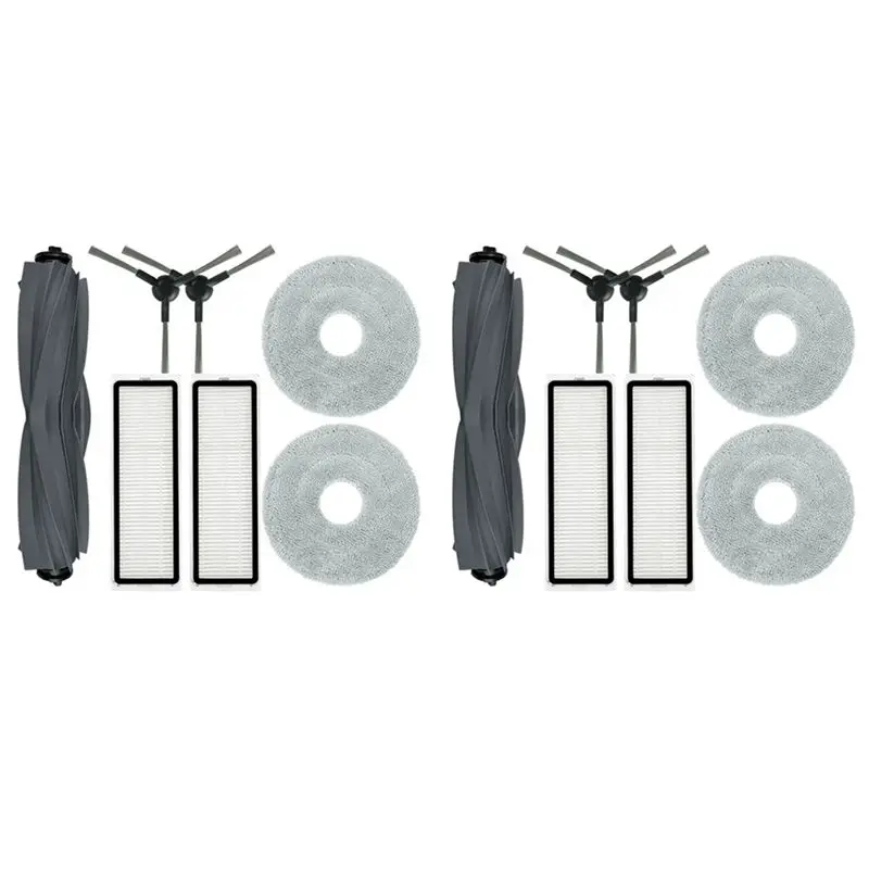 LLCS-2 Set For Dreame L10s Pro Gen 2 Robot Vacuum Cleaner Main Side Brush Mop Cloth Hepa Filter Accessories Replacement Spare
LLCS-2 Set For Dreame L10s Pro Gen 2 Robot Vacuum Cleaner Main Side Brush Mop Cloth Hepa Filter Accessories Replacement Spare