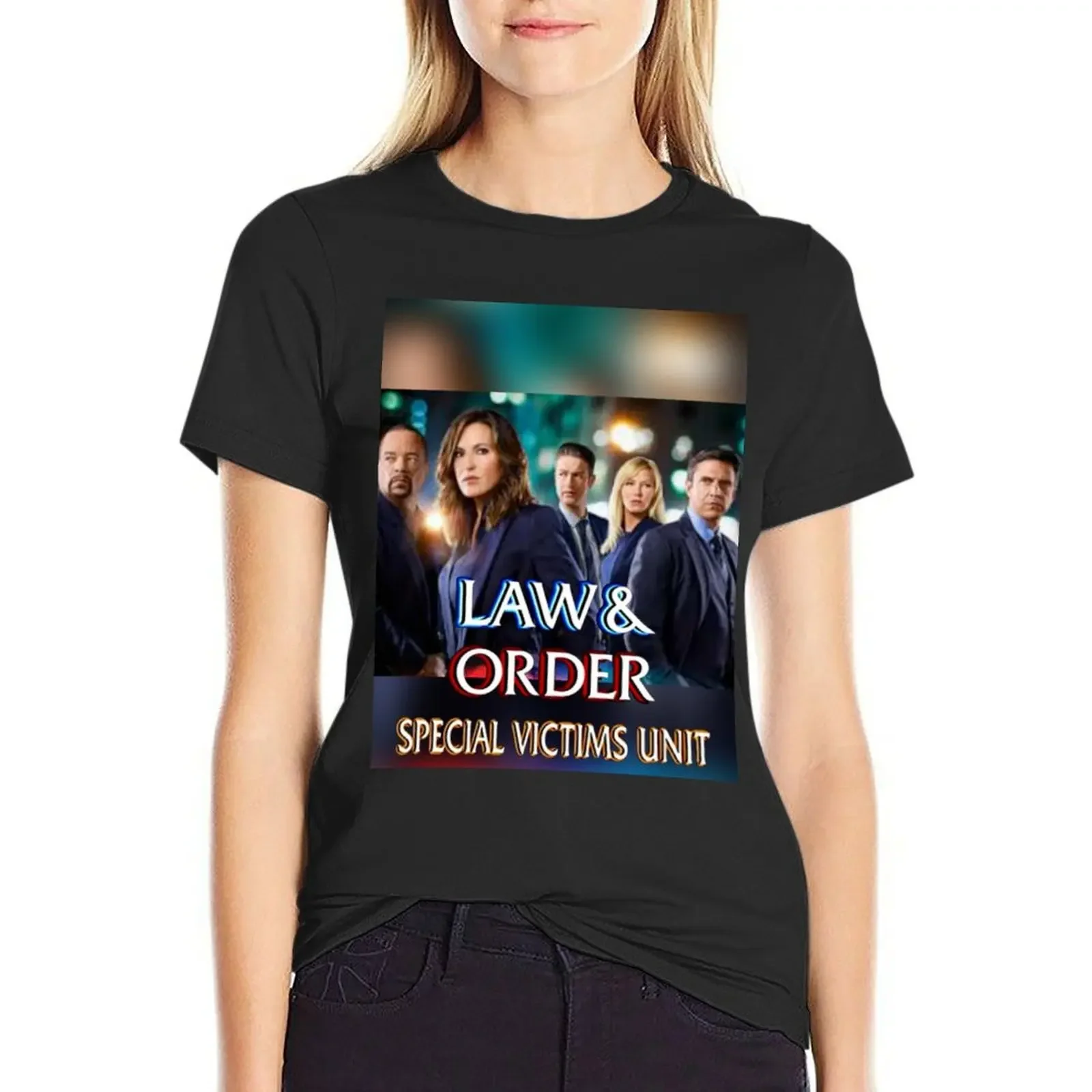 law and order svu T-Shirt customs design your own lady clothes summer tops vintage clothes clothes for Women
law and order svu T-Shirt customs design your own lady clothes summer tops vintage clothes clothes for Women