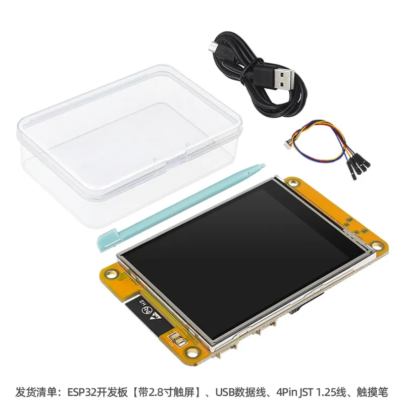 ESP32 Development Board WiFi Bluetooth 2.8 Inch 240 * 320 Smart Display TFT Module Touch Screen LVGL
ESP32 Development Board WiFi Bluetooth 2.8 Inch 240 * 320 Smart Display TFT Module Touch Screen LVGL
