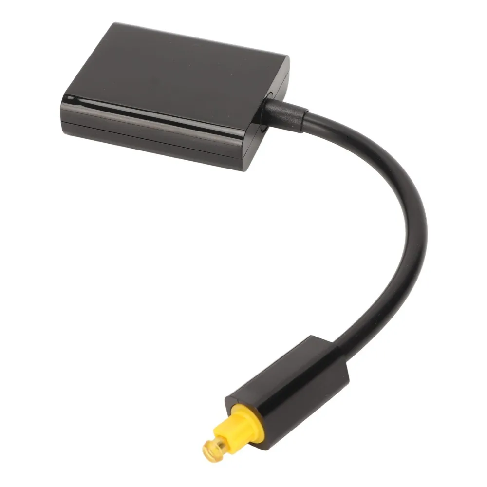 Surround Sound 1 Input 2 Output Optical Cable Splitter 2 Way Digital Optical Audio Splitter Toslink Splitter Adapter CD Player
Surround Sound 1 Input 2 Output Optical Cable Splitter 2 Way Digital Optical Audio Splitter Toslink Splitter Adapter CD Player