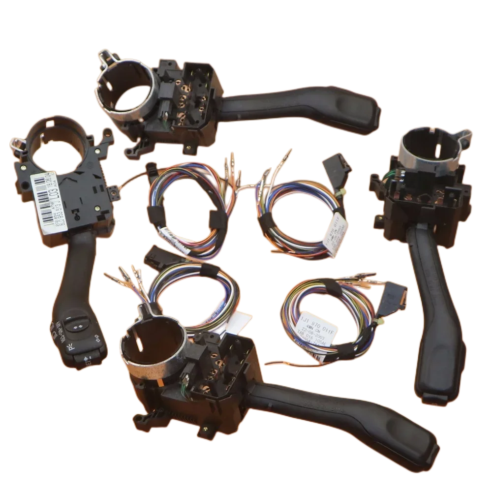 4 x Cruise Control Turn Signal Switch Stalk Cable Set Fit A3 A6 C5 Allroad TT RS6 Fabia Octavia Leon 8L0 953 513 J 1J1 970 011 F
4 x Cruise Control Turn Signal Switch Stalk Cable Set Fit A3 A6 C5 Allroad TT RS6 Fabia Octavia Leon 8L0 953 513 J 1J1 970 011 F