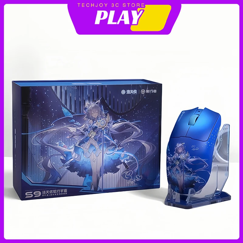 EWEADN Luo Tianyi Co Branded S9 Wireless Gaming Mouse Lightweight Ergonomic Bluetooth For Esports Gaming Office PC Laptop Gamers
EWEADN Luo Tianyi Co Branded S9 Wireless Gaming Mouse Lightweight Ergonomic Bluetooth For Esports Gaming Office PC Laptop Gamers